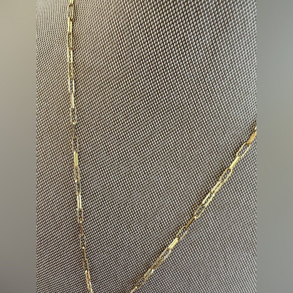 Madewell Gold Paperclip Necklace - Picture 8 of 10